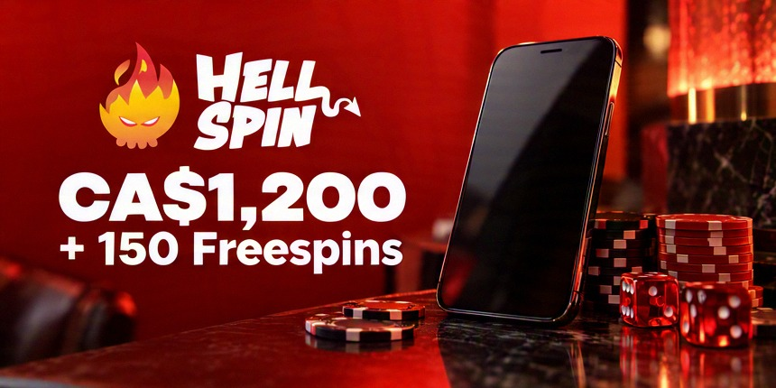 Online Casino Hell Spin CA$1,200 + 150 Freespins
