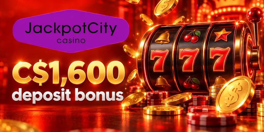 Online Casino Jackpot City C$1,600 deposit bonus