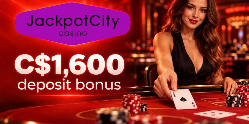 Table games Jackpot City C$1,600 deposit bonus