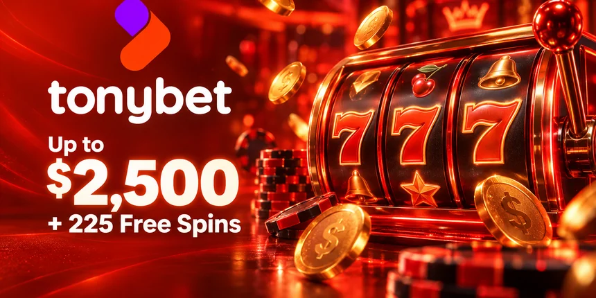 Online Casino Tonybet Up to $2,500 + 225 Free Spins