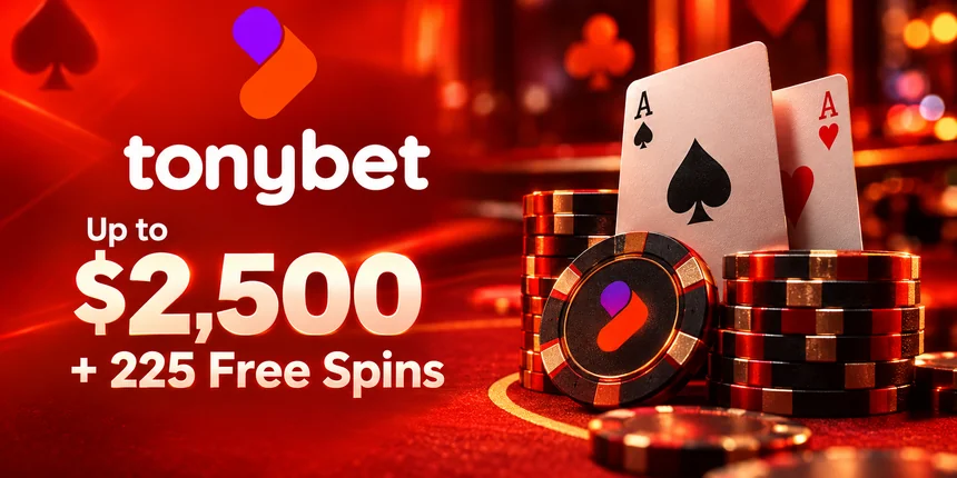 Card games Tonybet Up to $2,500 + 225 Free Spins